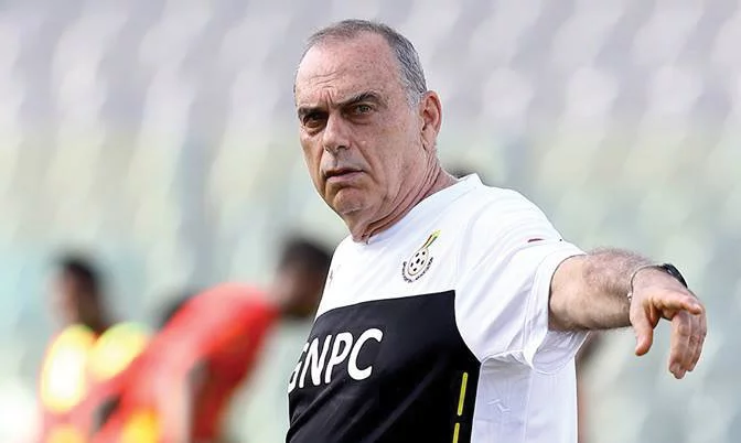 Ghana’s coach Avram Grant